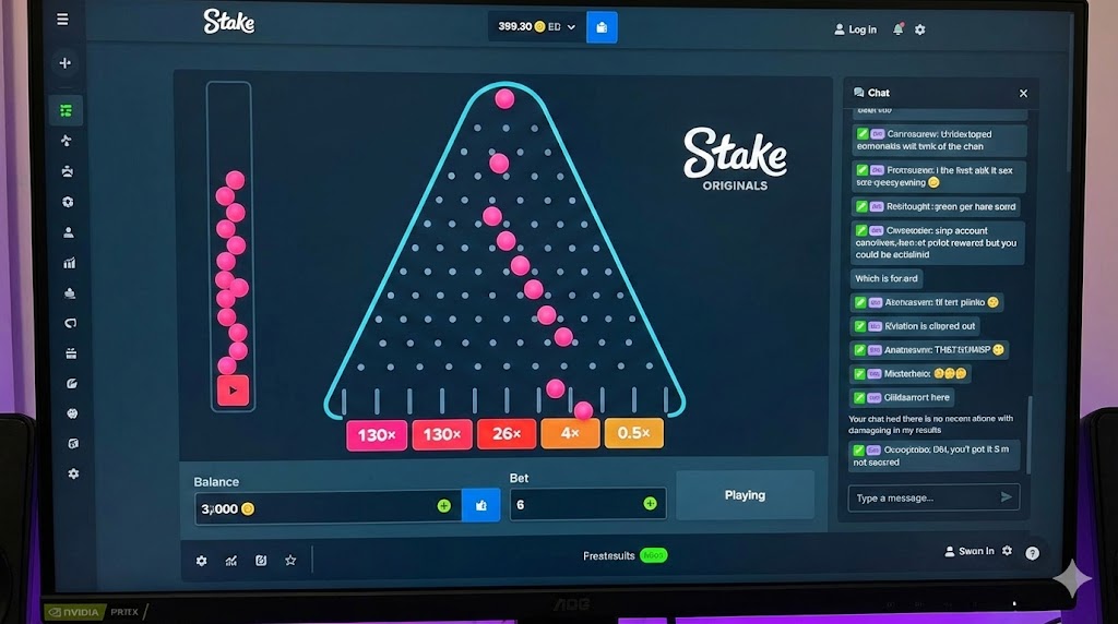 เกม Stake Originals Plinko และ Mines แตกง่าย House Edge ต่ำ